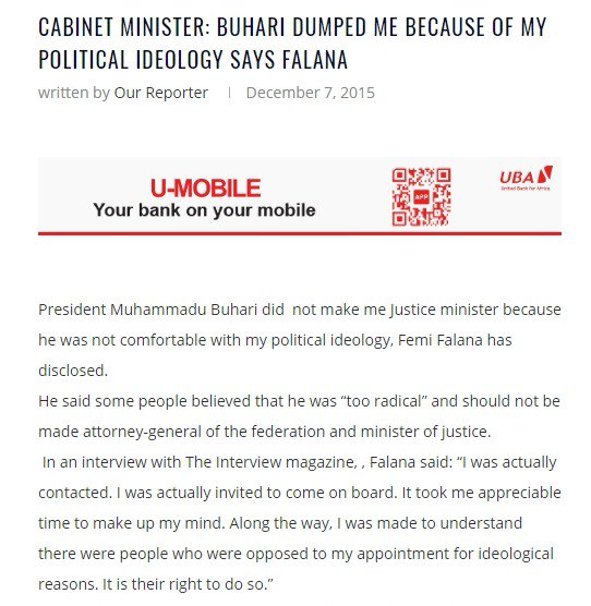 The_Jonathanian's tweet photo. They promised him a Ministerial position &amp; he sold his sense &amp; integrity.

These days, he makes feeble attempts to criticize Buhari in order to maintain a semblance of a "Man of the people".

What a pity?

#AvoidHim 
#RedCard https://t.co/gcTsAky40a