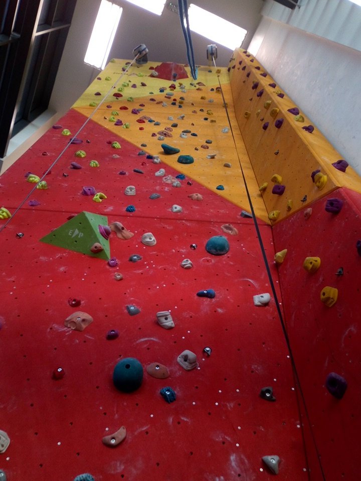 Rodneyball's tweet image. Afternoon climb - me v the wall.