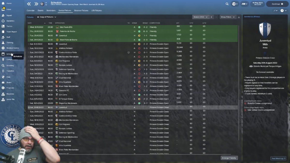 notsoodheeraj's tweet photo. FM18 - Journeyman Worldwide - EP49 - Cerro Largo - Football Manager 2018 💪

https://t.co/aKY2HeFHaI

“OH MY GOD❗️” 🤦‍♂️

@LokiDokigg at his theatrical best. 😎👌 #ThatExpression is #priceless

#AwesomeEntertainment 
#EntertainmentUnlimited
#FM18  #FootballManager2018 https://t.co/WYT715VKxe
