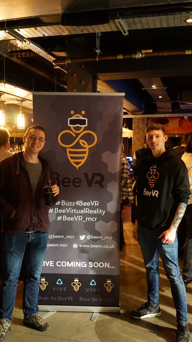 BeeVR_mcr's tweet photo. Community - thatโs what matters for @beevr_mcr ! And #ManchesterGamersUnite is a great opportunity to meet amazing people and build new strong friendships. We are looking forward for the next event! ๐
#BeeVR_mcr #buzz4beevr #beevirtualreality https://t.co/DDJgWE6HLk