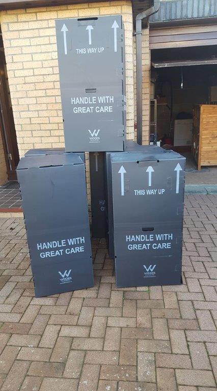 Woods Packaging Ltd On Twitter Our Wardrobe Cartons Being Put To