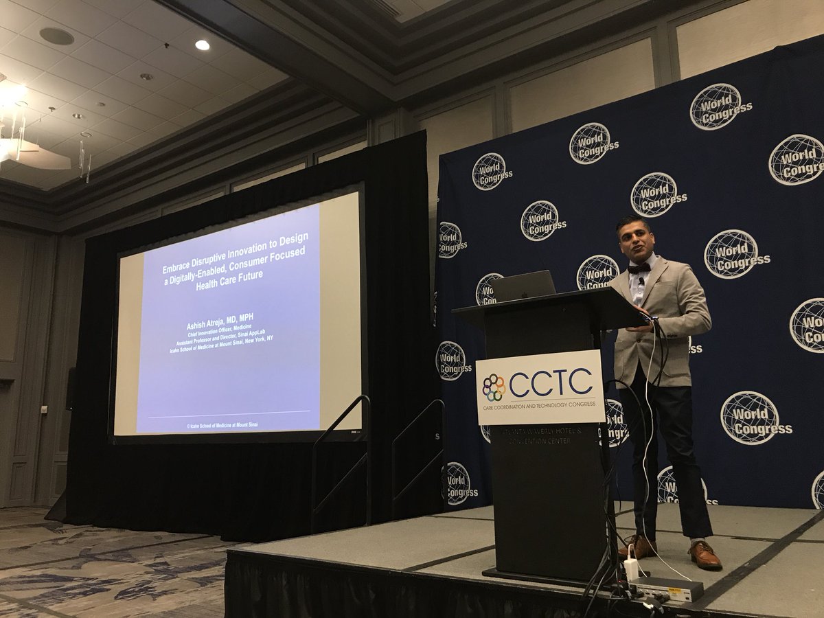 neilgomes's tweet photo. Engaging presentation on digital health platforms and #RxHealth by @atreja at the World Congress #CCTCX event. Great work and great message, Ashish! #DigitalSavingLives #DigitalTransformation https://t.co/1PCBi9KfWB