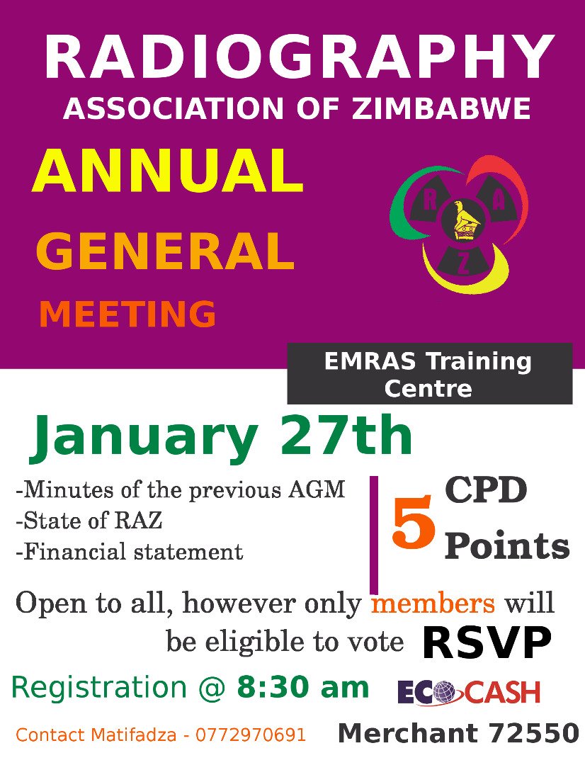 Radiography Association of Zimbabwe (@radiography_az) on Twitter photo 