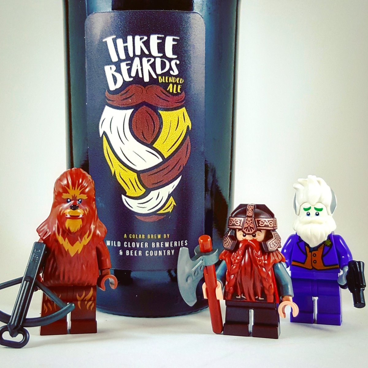 🍺🍺🍺
In an example of "Totum Maior Summa Partum", Beer Country &amp; Wild Clover Breweries team up to combine Wookie Porter, Gimli Brown Ale &amp; Geriatric Joker Lager into 'Three Beards Blended Ale'
🤓👍🏻
#CraftBeer #BricksAndBeer #BuildingWithCraft
🔗instagram.com/p/BeavQVsgD2d/
