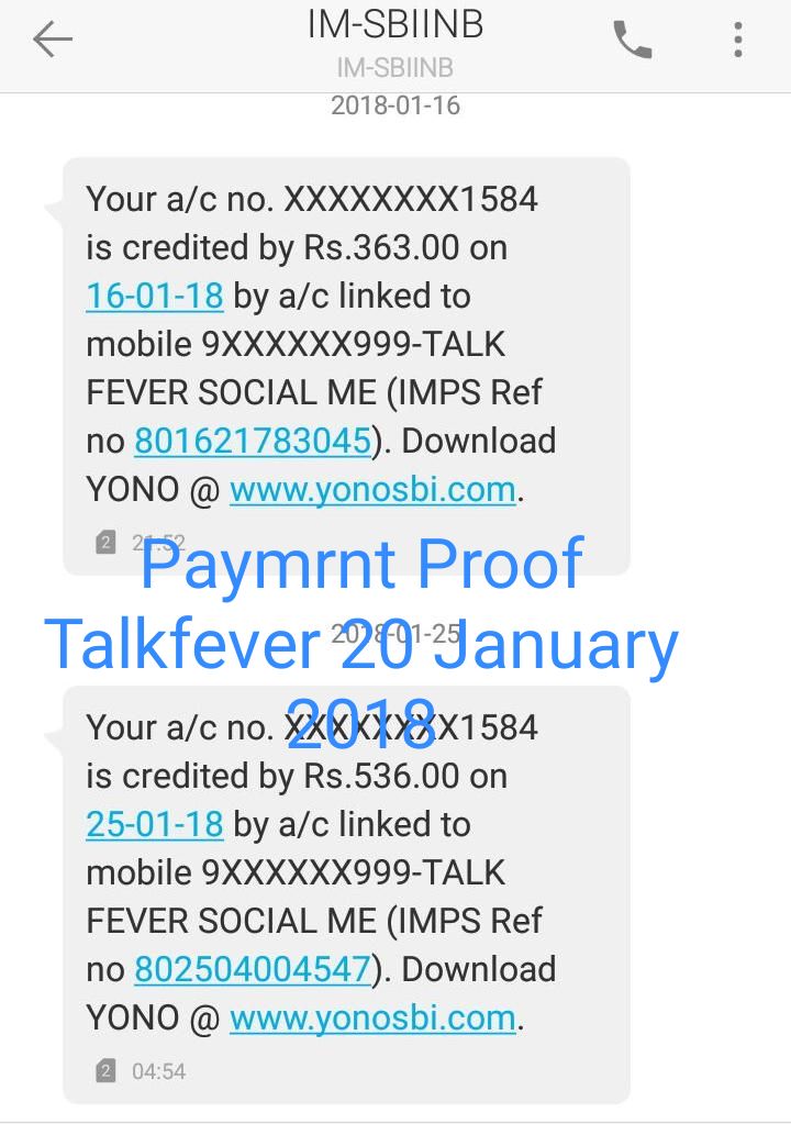 VikashDudu's tweet photo. #talkfever #payment #proof
#IndianFacebook https://t.co/SsnQyZux6X