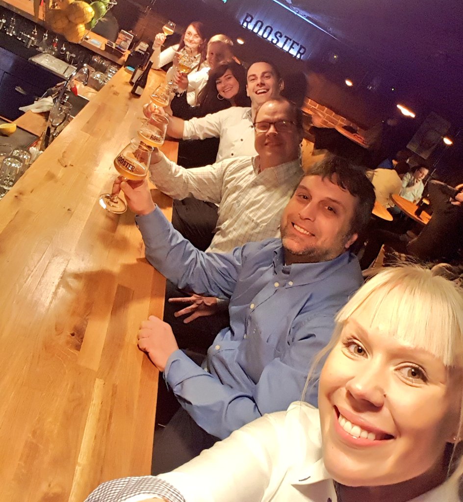 verkkoasema's tweet photo. #do2018 afterparty with our partner @UnitedPlanetINT #beertasting #PubRooster https://t.co/iLIoKI2Jpj