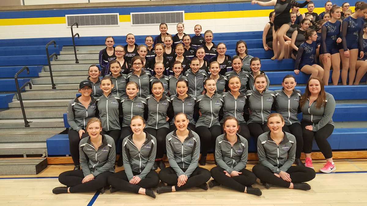 AlbanyPawettes's tweet photo. Conference Meet is under our belt, now ready for Sections! Last night we came out 4th in Varsity Jazz, 2nd in Varsity Kick, 4th in JV Kick, 3rd for JV Jazz A, and 4th for JV Jazz B! Congrats to all who participated last night and thanks to the @Crusaderdancemn for hosting!! https://t.co/KCmFVj5aGX