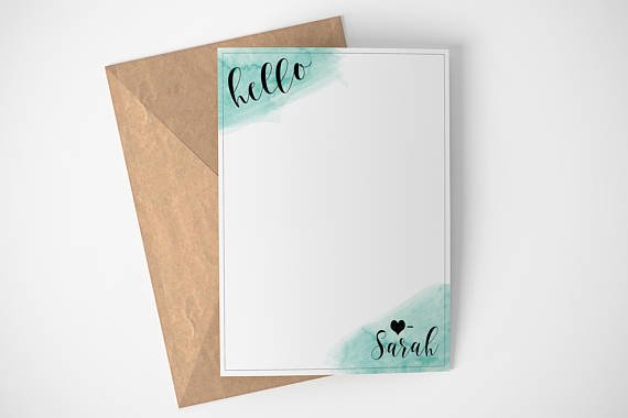 Crafty_Life_'s tweet image. Custom Note Cards - Personalized Notecards - #papergoods @EtsyMktgTool goo.gl/q8XQKW #customnotecards #namenotecards #notecard
