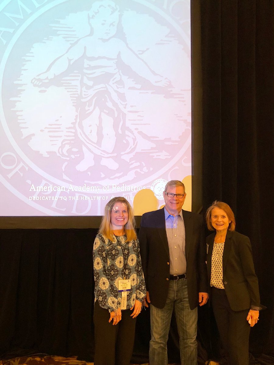 AAPneonatal's tweet photo. Dr. Brad Warner &amp; Dr. Barbara Warner speak in the last session of #NeoPREP18, moderated by Dr. Diane Warner. https://t.co/d6JdYIidDI