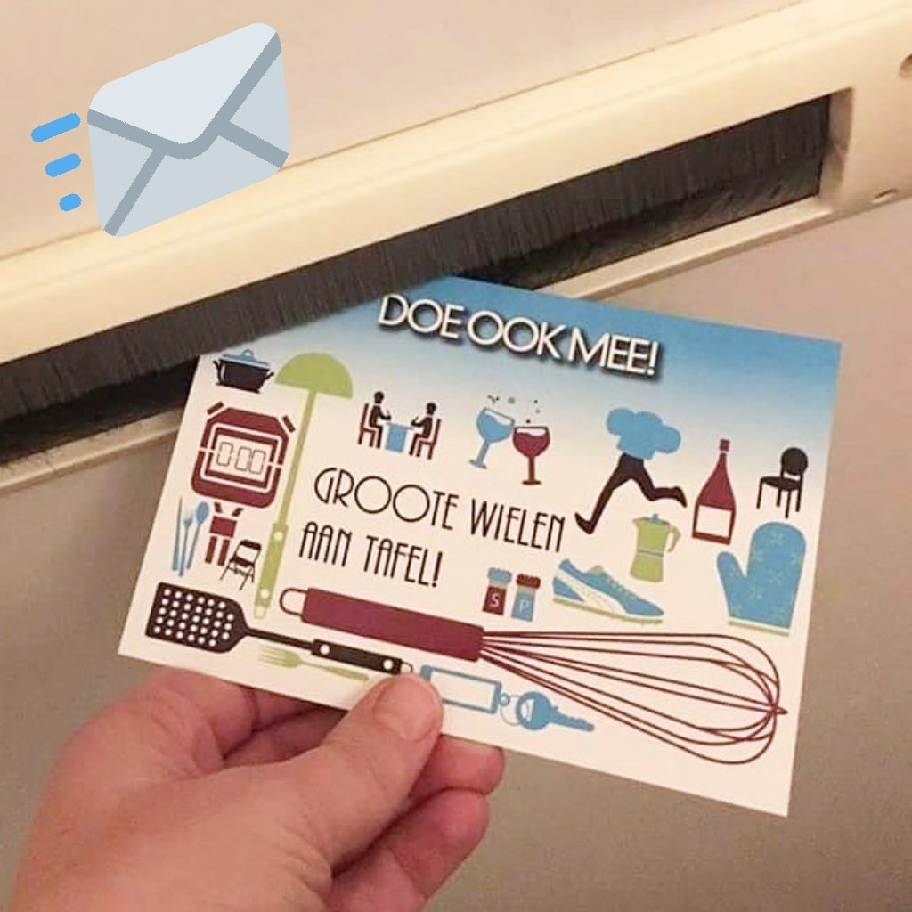 GWaantafel's tweet photo. We gaan dit weekend rond in de wijk. Heb jij al onze flyer al ontvangen?
Wil je meer weten, laat het ons weten!
#grootewielen #indebuurt #samen #buren #runningdinner #GWAT2018 #gezellig #koken #samenkoken #thuiskoks #sameneten #gezelligheid #walkingdinner https://t.co/ZEHOdSjqUd