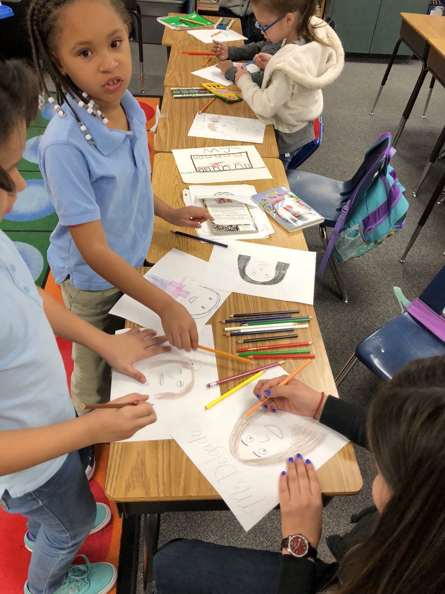 chamberlinabe's tweet photo. McWhorter Elementary is loving drawing our self portraits and competing with paper airplanes!!#cfbworldrecord #cfbstellar #mcwchallengeaccepted https://t.co/uEpGDNyEGK