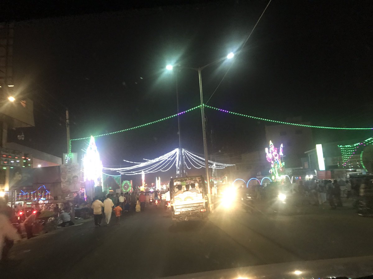 ac_mandya's tweet photo. Malavalli Town gearing for Sidi Habba https://t.co/QBzOK0PW57