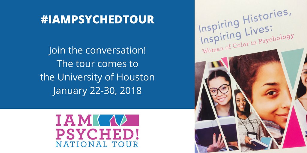APAPublicInt's tweet photo. Stop by and learn about the history of women of color #WOC in #psychology @UHoustonLib #IamPsychedTour https://t.co/6sHXruHgIs https://t.co/SBg1n55ELz