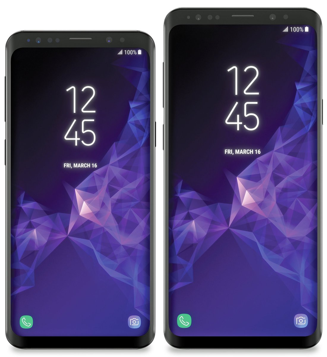 Androidindia's tweet image. This is how the Samsung&apos;s Galaxy S9 and S9+ will look like.