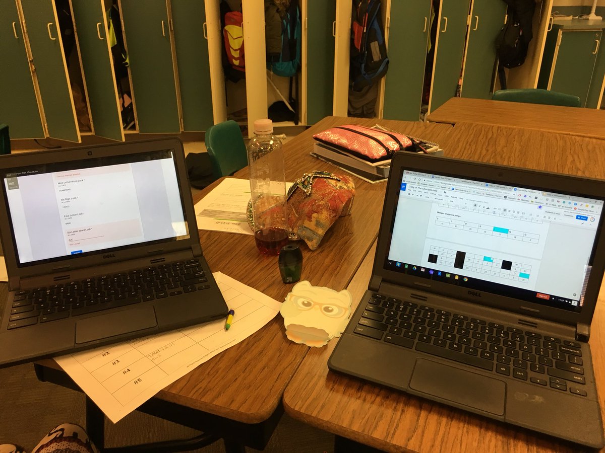 MrsPorterDMS's tweet photo. Our digital escape is quite the challenge! 😰#escapefromplotmountain https://t.co/HydyeTQo7X