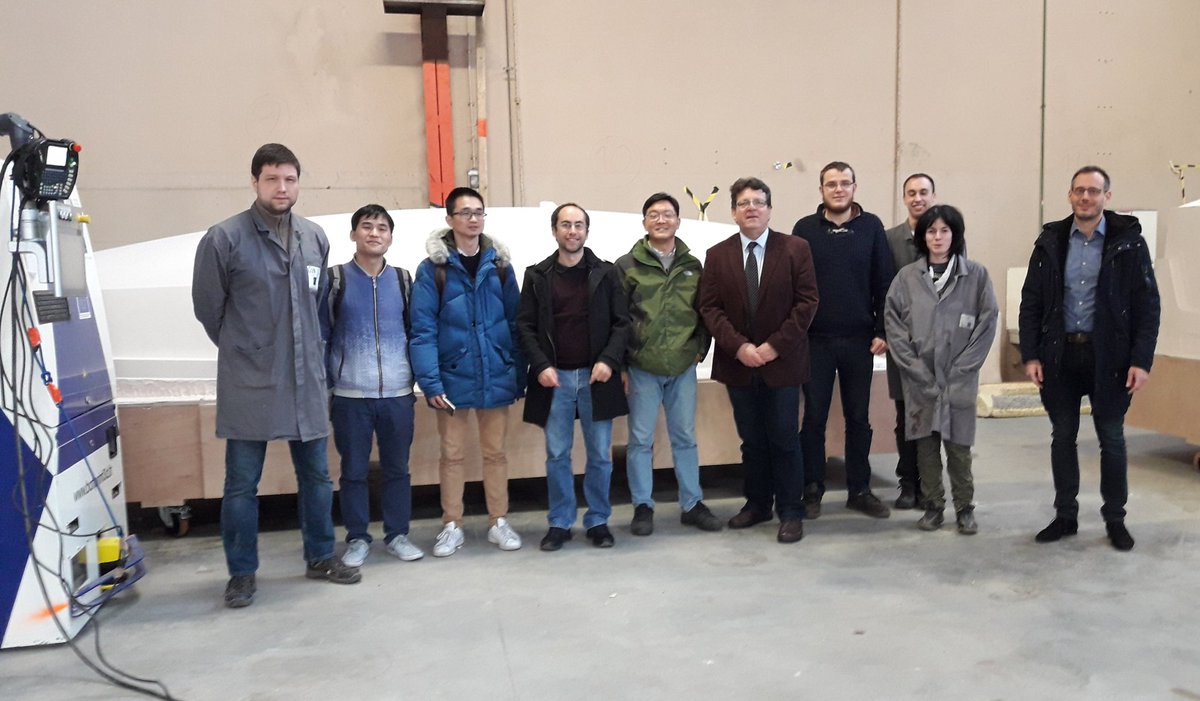 benoit_furet's tweet photo. Chinese colleagues form Huazhong University of Science &Technology, Wuhan China, visiting our @LaboLS2N at @IUTNantes @UnivNantes
Scientific Exchanges on #machining #robotics #process_monitoring #factory_of_future https://t.co/PPDx9m3uXu