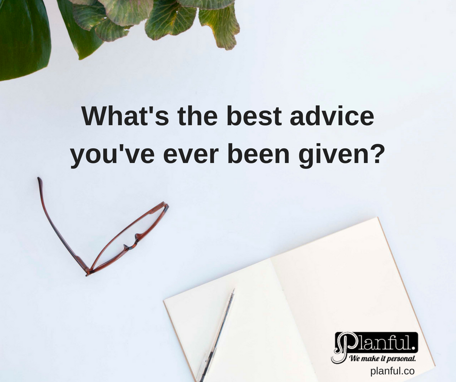 teamplanful's tweet photo. What's the best advice you've ever been given in five words or less?
#5wordsorless https://t.co/IyjNms0CtI