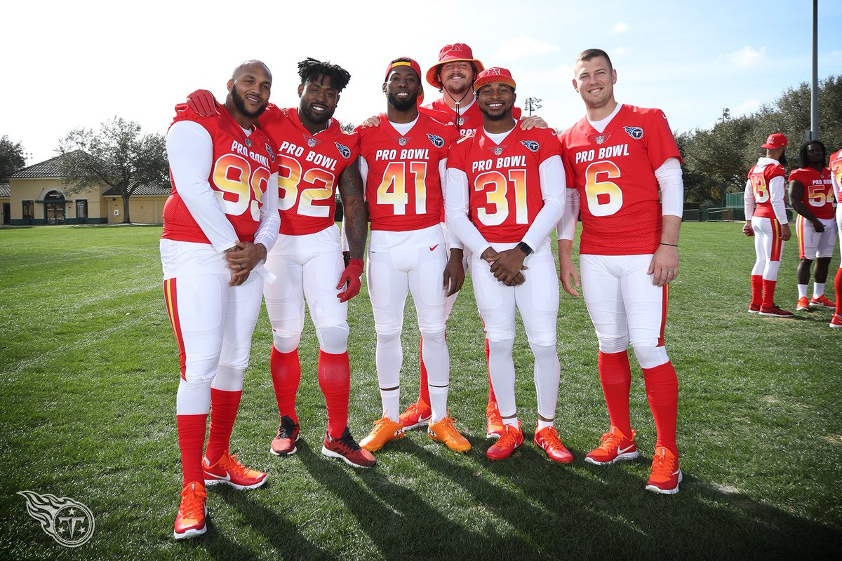 Titans's tweet photo. #ProBowl Squad #TitanUp (📸: Logan Bowles/@NFL) https://t.co/t5k8FrQKkV