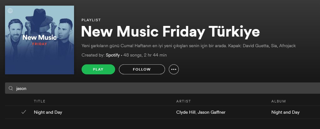 BonFireRecs's tweet photo. Spotify are absolute madmen for adding this one to NMF Germany, Turkey and Switzerland ! https://t.co/GCqLEVTpfk