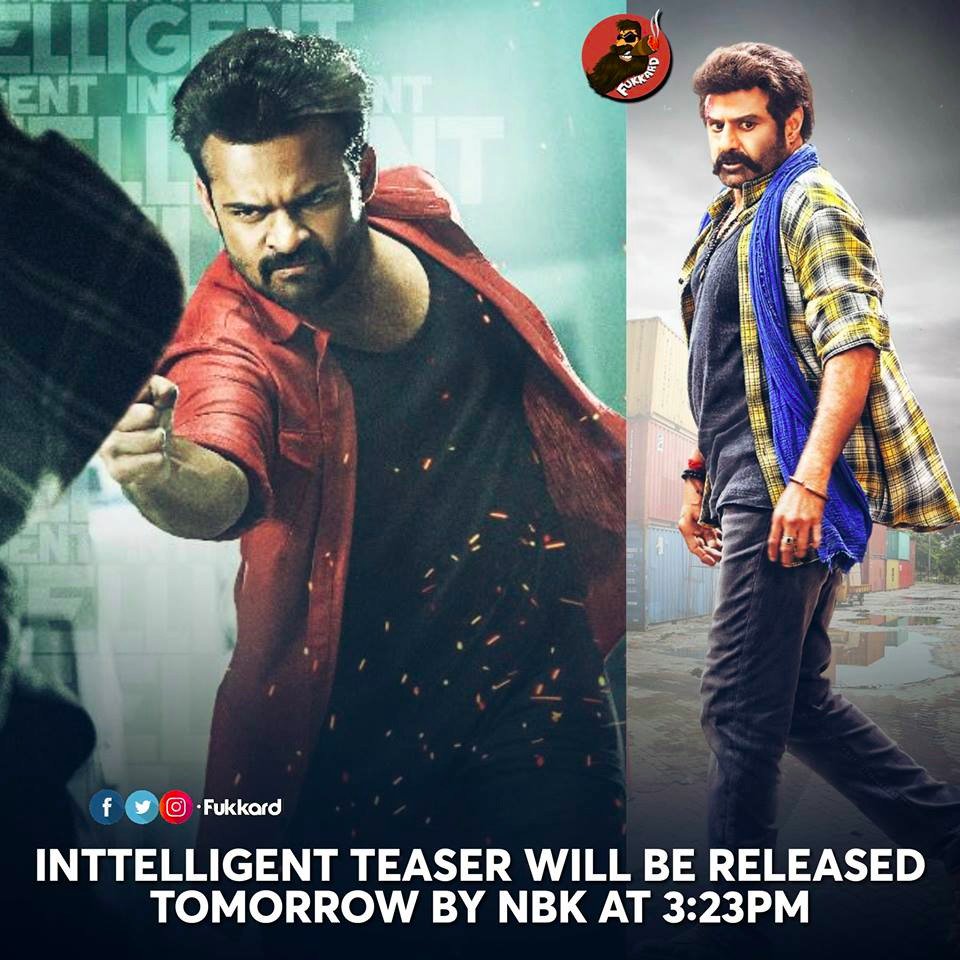 baraju_SuperHit's tweet photo. #InttelligentTeaserTomorrow by #NBK at 3.23 #Inttelligent #InttelligentOnFeb9th https://t.co/wzJ0BRnENd