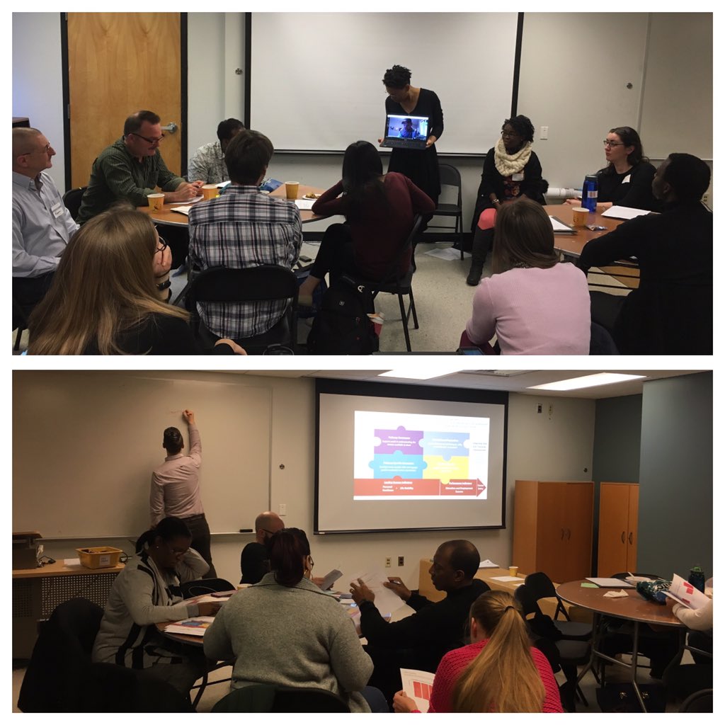 PYNinc's tweet photo. 2 great breakout discussions at the #E3Power Centers mid-year retreat, bringing staff at each center together to better serve our young ppl! https://t.co/Ibhh3YeZ4b