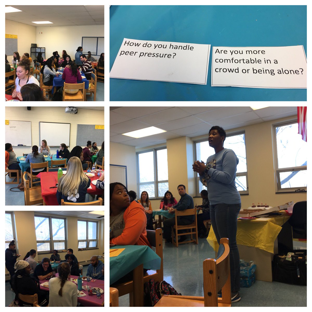 colls_academic's tweet photo. I can’t put into words what today’s inaugural Chat ‘N Chew meant for our school. Andrea Hooks and the School Culture PLC created a space for young women to feel safe and supported. ❤️ our Ss and Ts. #collsedu https://t.co/CTMT2PD0nh
