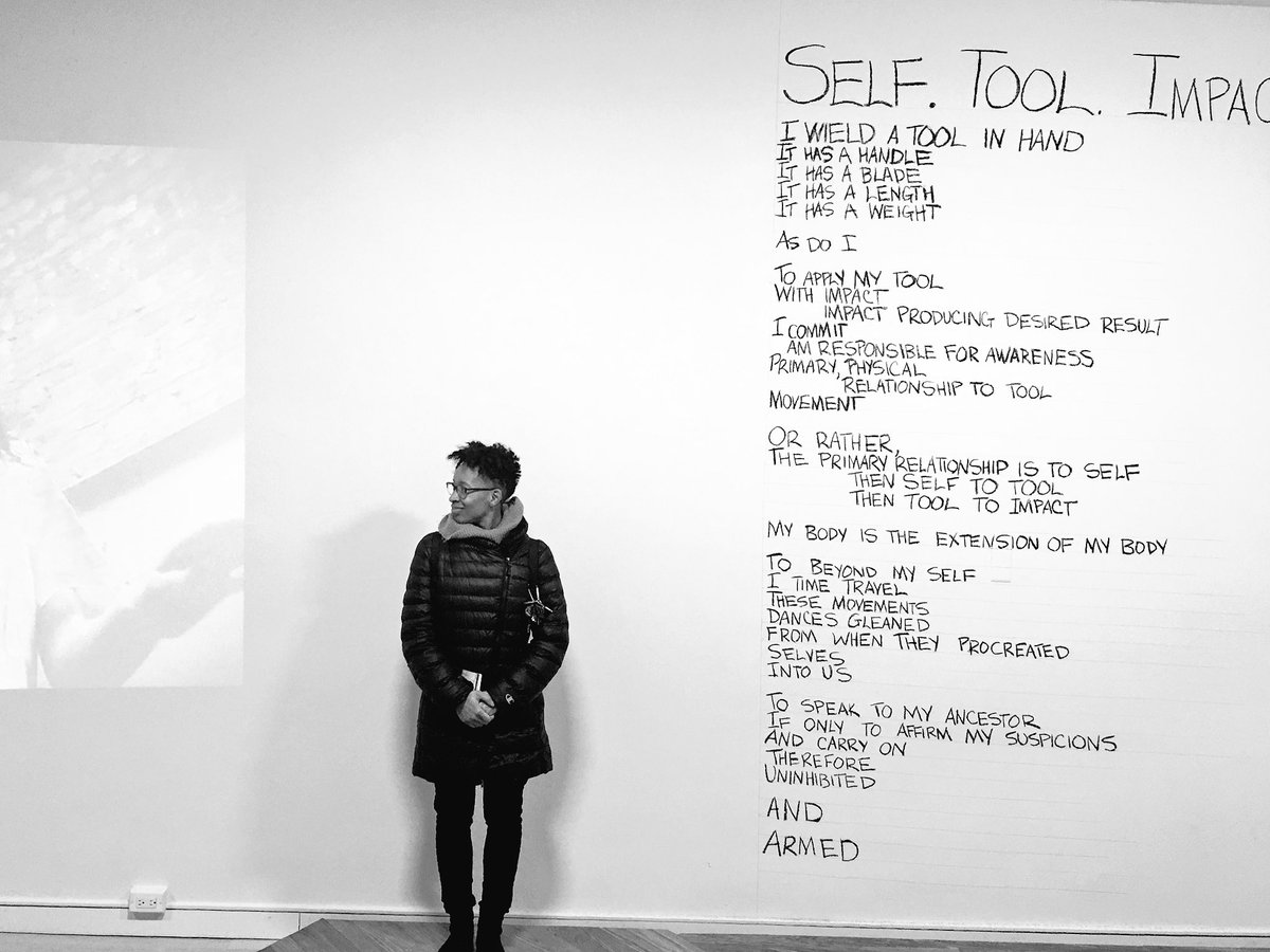 JLeslieMonique's tweet image. #ProjectTool at @ChiCulturCenter in the Garland Gallery. Had the pleasure in documenting the process through video and photography :) go check it out if you’re Downtown Chicago! Up until Feb. 9. #OzuzuDances