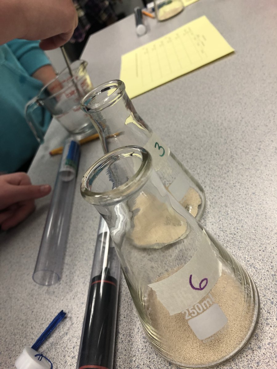 FACSofLifeRSMS's tweet photo. Testing different variables in yeast bread science #stemlab https://t.co/JBI5ck7Zs6