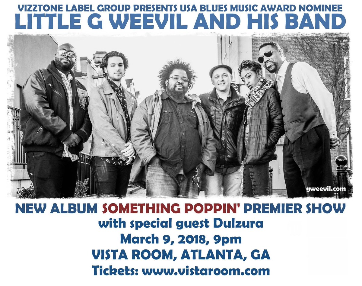MSz_Attila's tweet photo. Introducing the new #band and new #album "#SomethingPoppin`" @ #VistaRoom, #Atlanta, GA March 9, 2018. Special guest #Dulzura. It`s gonna be an off the chain #show! #Tickets now on sale here: https://t.co/sUmvhQ7BlO visit  https://t.co/SbGalSgplK https://t.co/gMjoiP8RO3