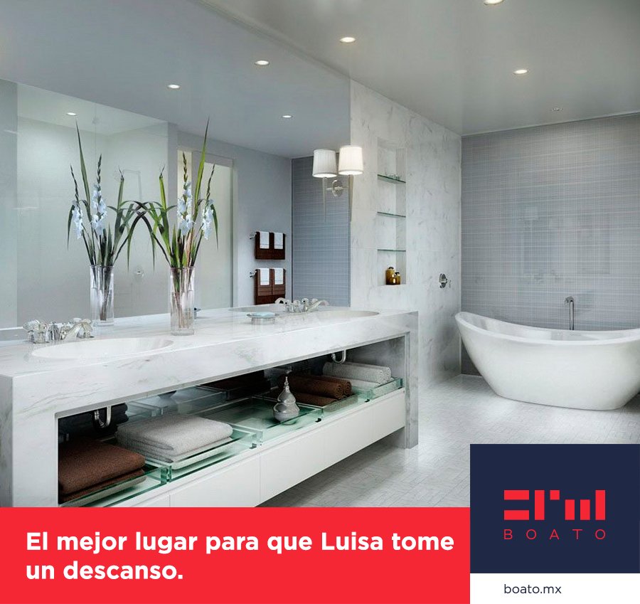 Disfruta del espacio diseñado especialmente para ti, con la elegancia y belleza que siempre deseaste.
#BOATO #InteriorDesign #PisosyBaños https://t.co/gy3I4drnBh