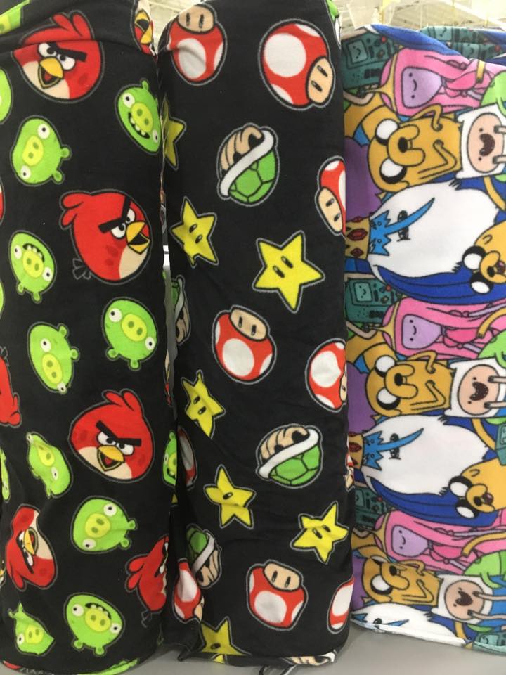 AtlanticFabrics's tweet photo. These fun new fleece prints arrived this week. At only $9.99/m they won't last long!
#FridayFleeceFun
*Selection may vary by store. https://t.co/xweq8D82Dw
