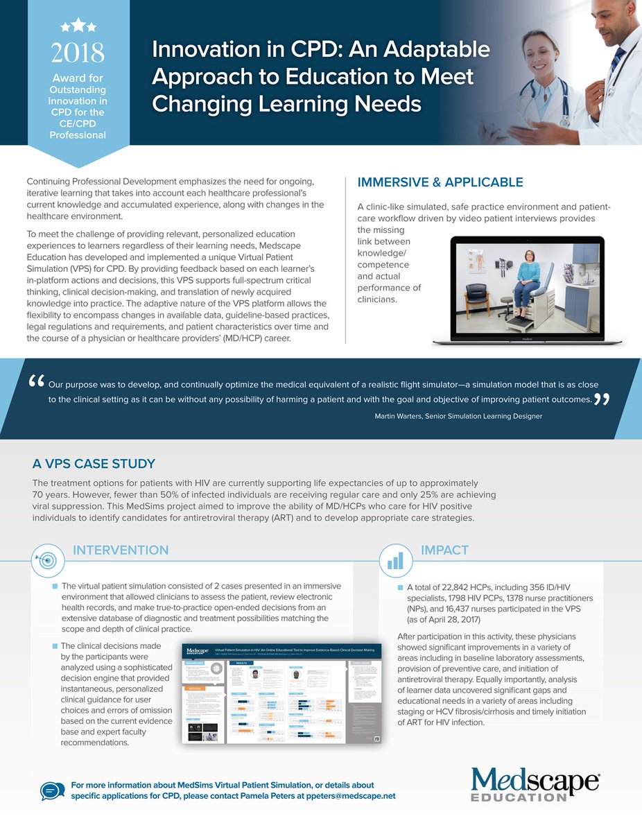 MedSims's tweet photo. Congrats to the entire team on the recent Outstanding Innovation Award! #ACEhp #simulation #CPD https://t.co/mJ0srxnyGe