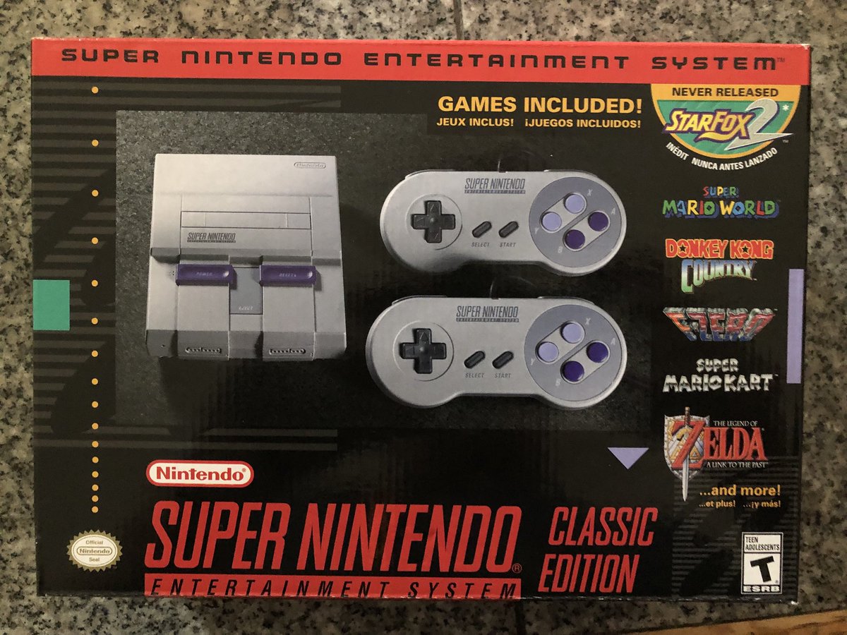 DJRoomba29's tweet photo. Everybody wants mine, so I found a Super Nintendo for my @FoCoSquad!  Somebody’s gonna be a lucky contest winner this month!  #RMRWins https://t.co/OG8F6OL9c8