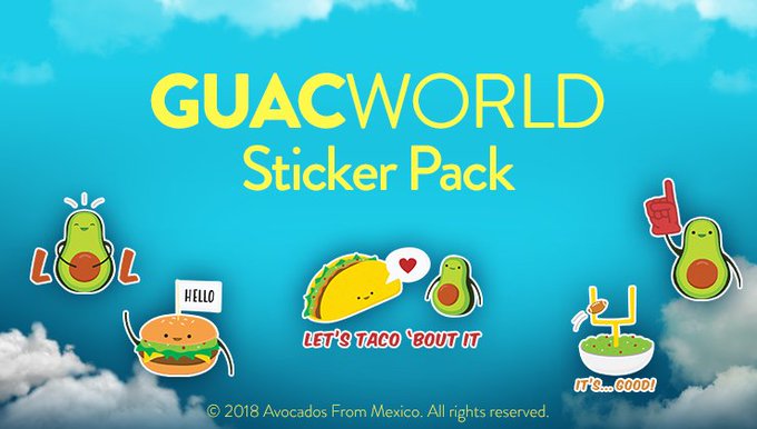 Holy guacamole! @AvosfromMexico emojis and stickers are now on Kik! https://t.co/wDal8OKHtm #GuacWorld<a class="tags" target="_blank" title="On Twitter" href="/?out=eyJ0eXAiOiJKV1QiLCJhbGciOiJIUzUxMiJ9.eyJpYXQiOjE3MjE0NzMyMDgsImlzcyI6InR3cG9ybnN0YXJzLmNvbSIsIm5iZiI6MTcyMTQ3MzIwOCwiZXhwIjoxNzUzMDA5MjA4LCJyZWRpcmVjdF91cmwiOiJodHRwczovL3R3aXR0ZXIuY29tL0F2b3Nmcm9tTWV4aWNvIn0.dDAK60FihXdZhA7Cn1umdg4DM0Y2Qe424Na3KQRpOL6-ZmHFQJrEWjGM3soFRqhloSRi9Ts3foEgyIVUAua6kA">@AvosfromMexico</a><a href="/tag/guacworld"class="tags"><span>#guacworld</span></a>