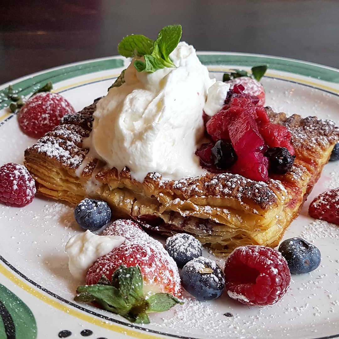 Not your average Pop Tart... Pineapple, berries, and creme fraiche in a flaky fresh puff. #oolasf #brunchwin