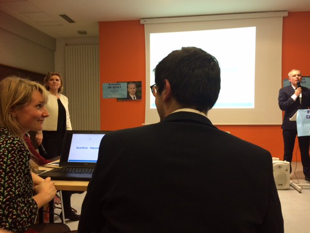 #voeux <a href="/FdeRugy/">François de Rugy</a> @equipeFDR Super moment de #partage du #Local à l'#international tout a été abordé. Merci pour tous ces échanges... Longue vie à @enmarchefr #LREM NG voilagemadeinfrance.com #MadeInFrance