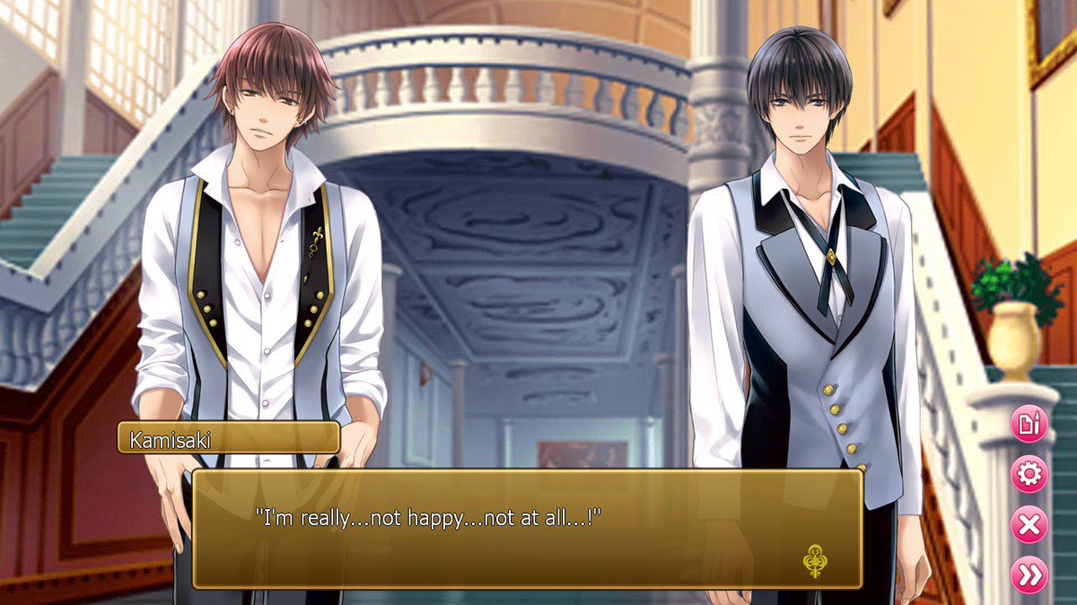 mimiko_kupo's tweet photo. Woah this guy is super tsundere!! And the MC is so normal 😂😂 #MyButler https://t.co/VpPcAOGK5g