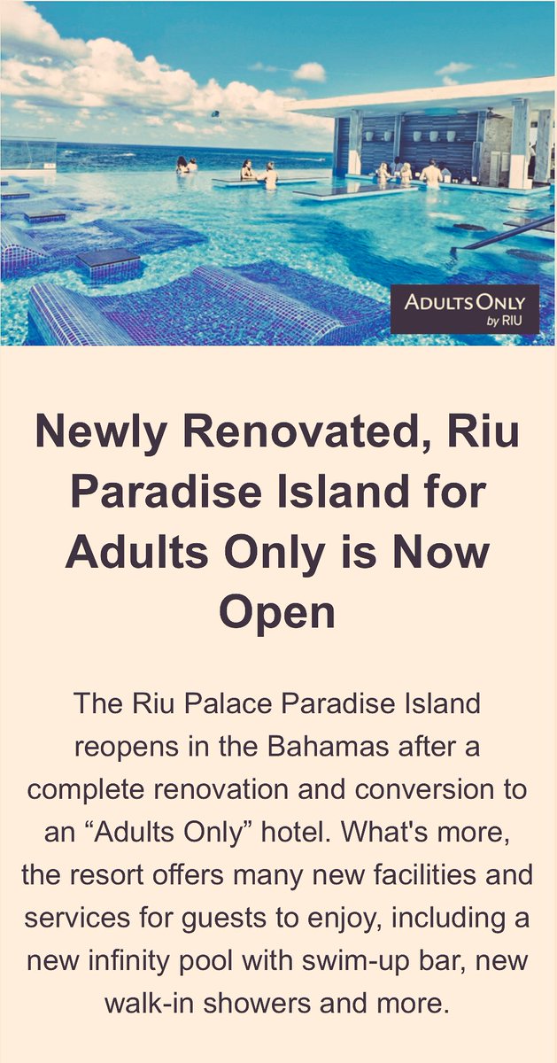 sweetapple101's tweet photo. Another SURPRISE from RIU!! #holiday #RightToHoliday #vacation #traveltips #LuxuryTravel #travelblog #beach https://t.co/VNRzKdTlRs