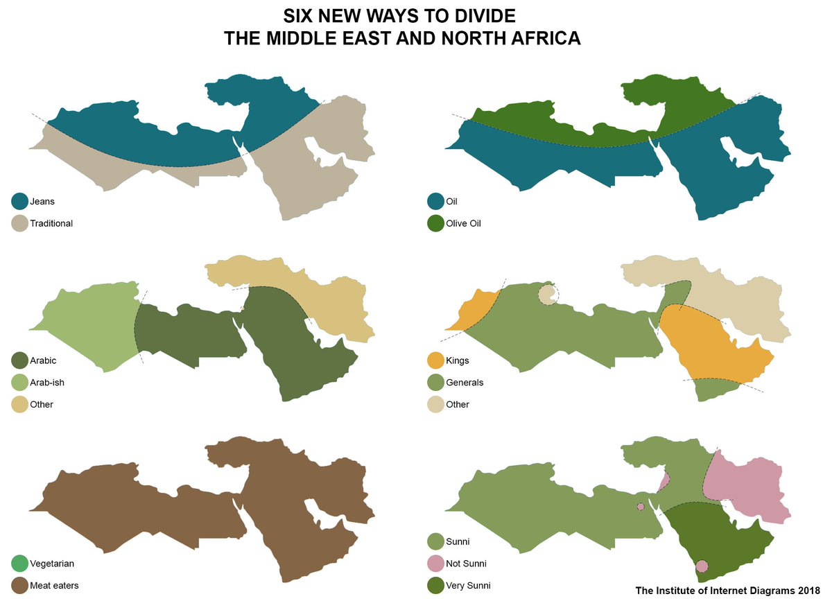 Karl Sharro On Twitter Six Ways To Divide The Middle East Karl Sharro On Twitter Six Ways To Divide The Middle East
