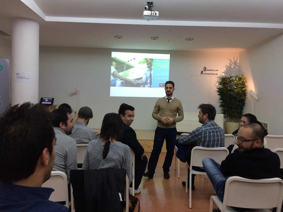 kvirrueta's tweet photo. Comenzamos la jornada de #NotasConvertibles con @cmlizan de @M_and_PARTNERS @valencia_lab https://t.co/8pJc0SAxJ3