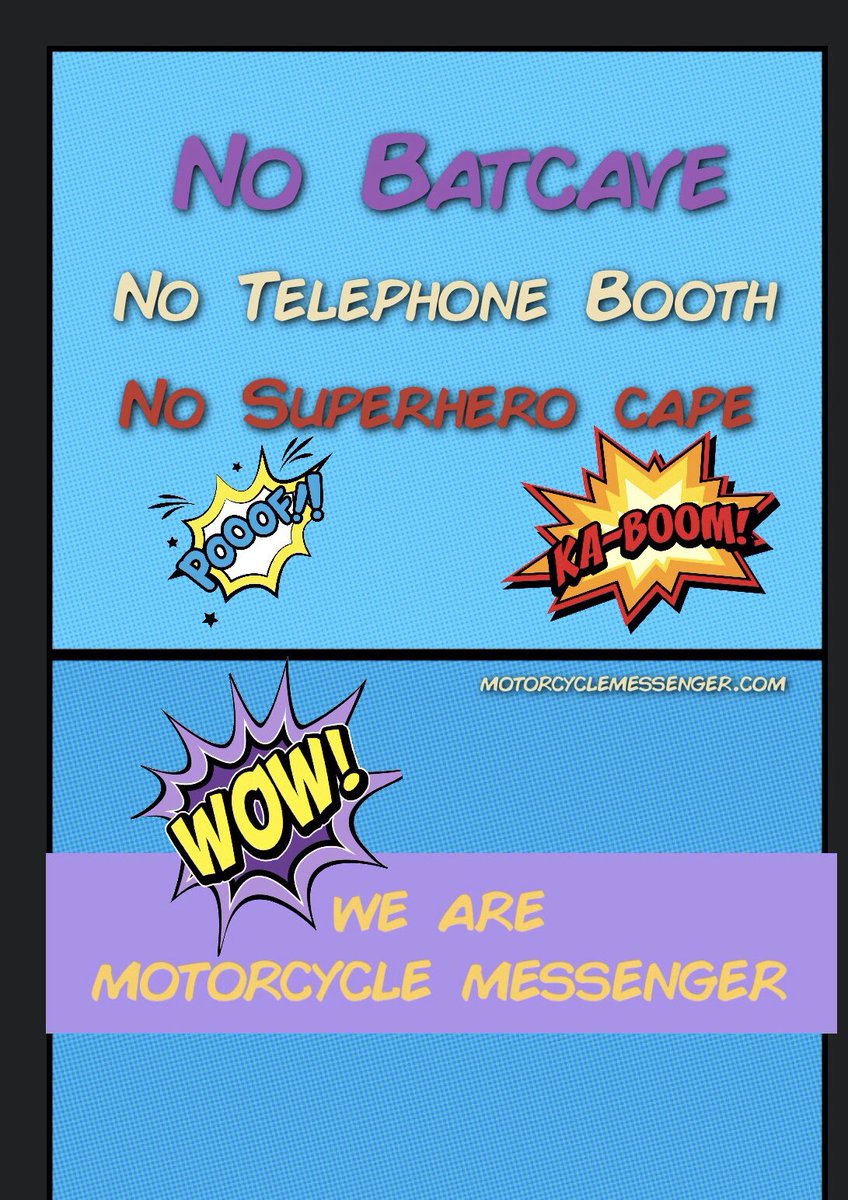 ECSMessenger's tweet image. Leave the Superhero work for them, and your #delivery for us! #motorcyclemessenger #wearemotorcyclemessenger #ECS #logistics #business #beverlyhills #centurycity #santamonica #sandiego