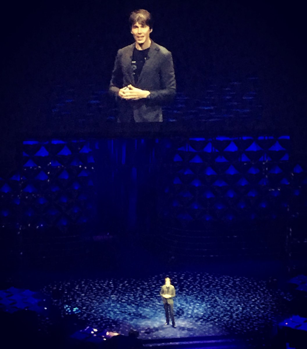 Findlay_Hr's tweet photo. When the surprise guest speaker is @ProfBrianCox and you’re in heaven... 😵 #fangirling #geek #agm #cosmology #science #gravity #bigbang #learning #space #aworldbeyond #faceofgod #bestfridayever #somanyquestions #scienceandprogress #lightyears #fabricofspace https://t.co/eCNzgu6Btr