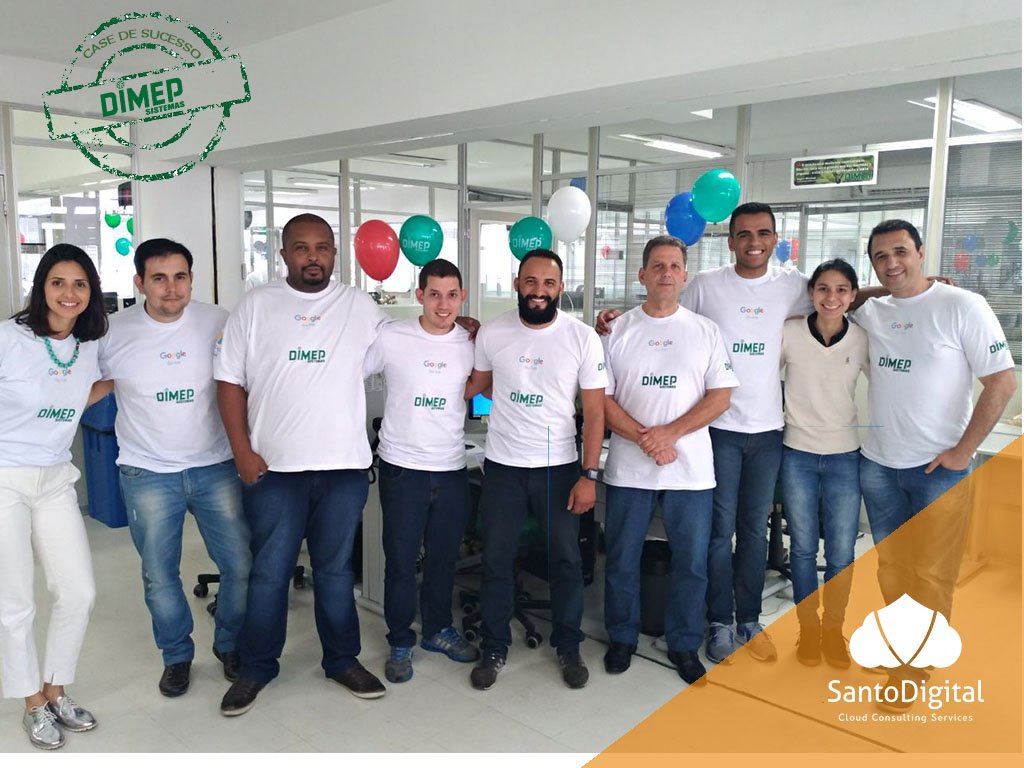 SantoDigital's tweet photo. A Dimep agora é Google! Com a confiança no nosso trabalho e a participação de seus colaboradores, conseguimos realizar um ótimo trabalho de migração para o G suite. Veja mais aqui: https://t.co/f4ruqpWbV5 #cloudconsultingservices #CloudComputing #gsuite #dimep #santodigital https://t.co/tJnrkSU2E8