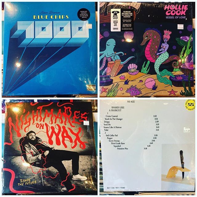 GuestroomLouis's tweet photo. More🔥picks from today’s New release the wall! #ActionBronson #HollyCook #Nightmaresonwax #NoAge https://t.co/W1ikFZ0ZV6 https://t.co/nXOb8363E2