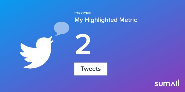 heavyfan_'s tweet photo. My week on Twitter 🎉: 2 Tweets. See yours with https://t.co/SijqOvkyNH https://t.co/uyKxvmnPfT
