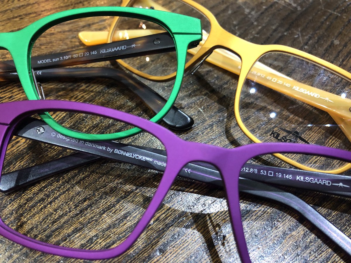 Looking for something a bit more vibrant with your #eyewear?

Pick up a pair of Kilsgaard frames for only £150 in the #JanuarySale. We’ve got yellow, green, purple, red and brown left in store.