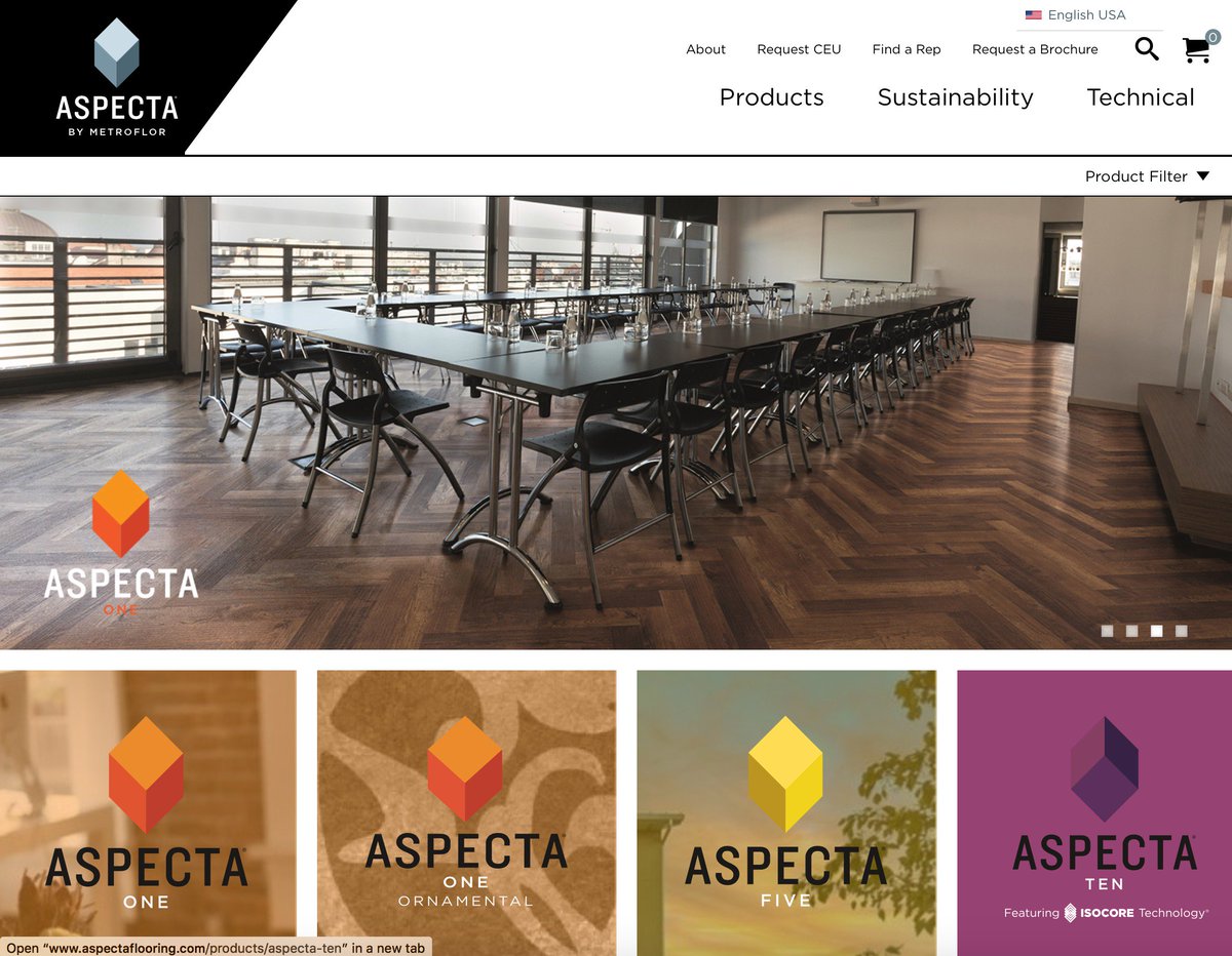 New site, same great products. Swing by aspectaflooring.com to check out our new and improved website!