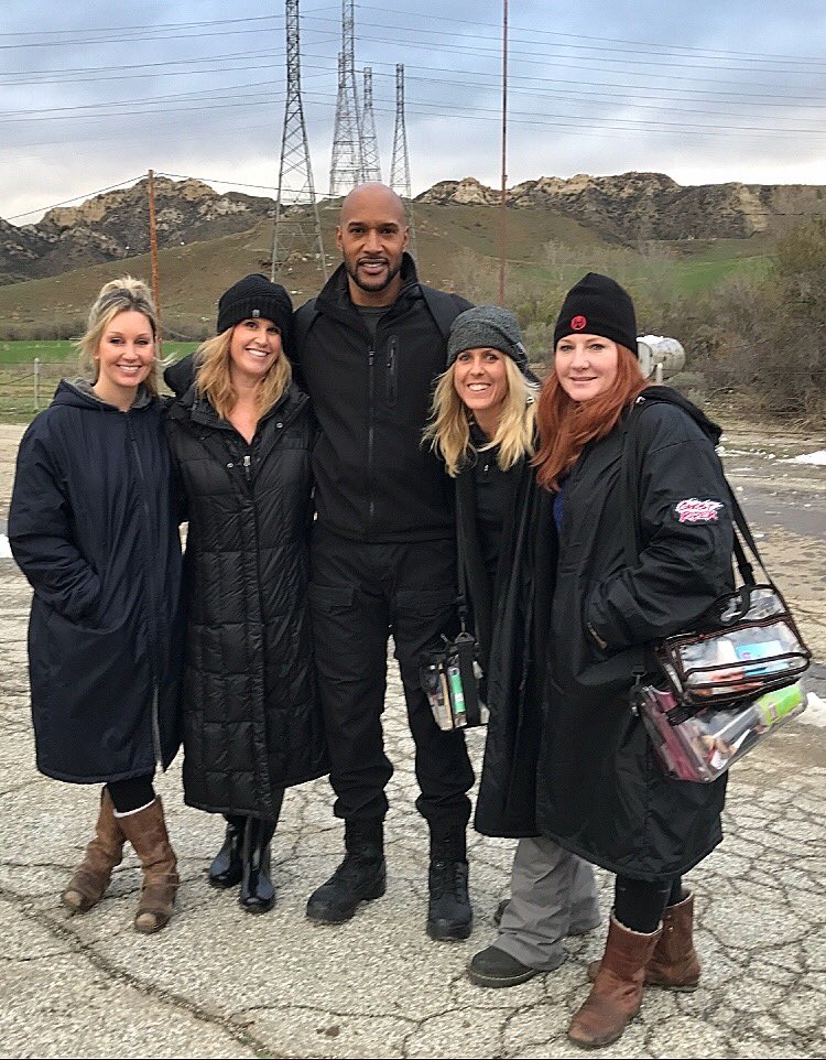 #FBF Mack &amp; My Girlzzzz <a href="/MEMASSEY/">Michelle Massey</a> <a href="/SNS977/">Shay Sanford</a> <a href="/DaraJaramillo/">Dara Jaramillo</a> <a href="/AgentsofSHIELD/">Marvel's Agents of S.H.I.E.L.D.</a> #Hair&amp;Makeup 💋 ...