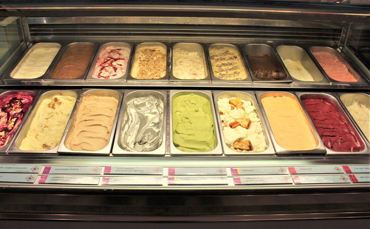 RubyVioletIces's tweet photo. All ready for the re-opening of our Tufnell Park parlour, catch us from 10 am tomorrow. 
~
#rubyvioletices #rubyviolet #loveicecream #tufnellpark #granarysquare #kingscross #london #icecream #food #foodie #londondessert #dessert #northlondon #sorbet #vegan #vegetarian https://t.co/S3sc2npwVM