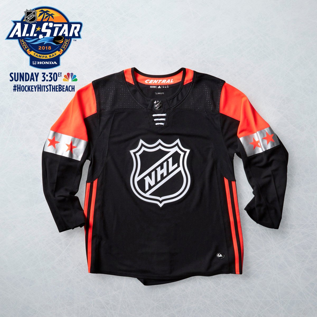 NBCSportsHockey's tweet image. RT for the chance to win a 2018 #NHLAllStar Central Division jersey!